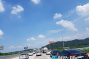 추석막바지 고속도로 정체확산, 오후 5~6시 절정