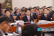 [2017국감·M포토] 국정감사 출석한 김병원 농협중앙회장과 농협관계자들