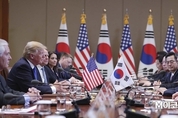 문 대통령에 힘 실은 트럼프 “남북간 대화, 좋은 결과 나오길 희망”
