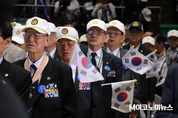 [M포토] 6.25전쟁 68주년, 참전용사가 말하는 정부지원은?