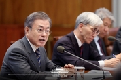 문 대통령 "한반도 항구적 평화 정착은 민족 인권과 사람다운 삶 위한 것"