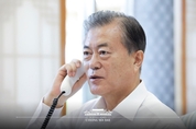 문 대통령·사우디 모하네드 왕세자 통화…"석유시설 공격, 국제사회 단호하게 대응"