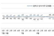 [갤럽] 문 대통령 국정 지지율 43…부정 평가 51