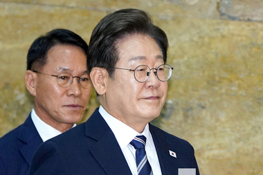 李대통령 지지율 57.1...민주 47.1 국힘 33.8