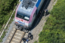 경북 청도 열차사고 발생...사망 2명, 중상 4명, 경상 1명