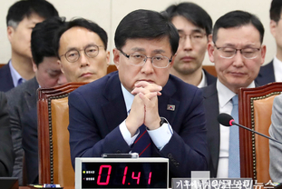 「M포토」 기후노동위 출석한 김성환 장관