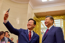 李대통령 국정 지지율, 방중 성과에 5 상승한 60 기록