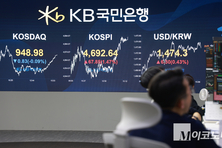 9거래일 연속 기록 갱신...코스피, 사상 첫 4700선 돌파