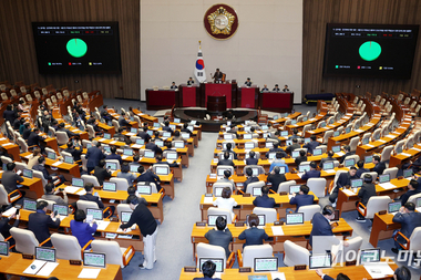 尹 정권 '조작 기소' 국정조사 계획서 국회 본회의 통과