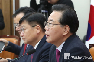 「M포토」 발언하는 송언석 국민의힘 원내대표