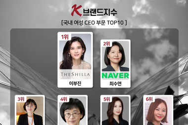 ‘K-브랜드지수’ 여성 CEO 부문 호텔신라 이부진 1위, 네이버 최수연 2위