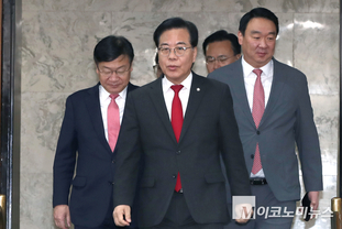 「M포토」 원내대책회의 참석하는 송언석