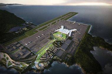 가덕도 신공항 이착륙 경로에 해상풍력 발전소 들어서...정부 “몰랐다”