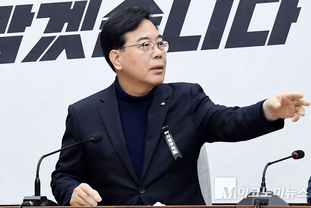 「M포토」 원내대책회의 참석한 송언석 원내대표