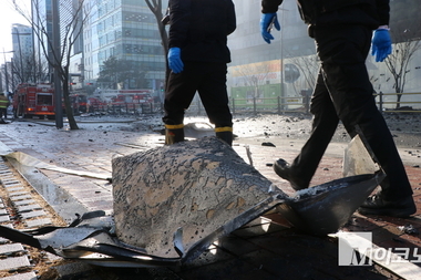 경기 용인시 처인구 물류창고 화재...대응 1단계 발령
