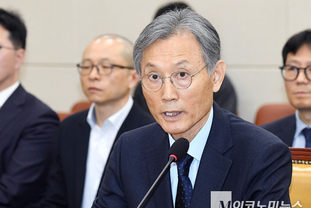 「M포토」 질의에 답하는 고광헌 방미심위 위원장 후보자