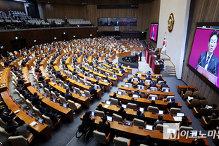 「M포토」 시정연설하는 이재명 대통령