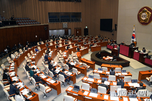 「M포토」 국회 예산결산특별위원회 전체회의