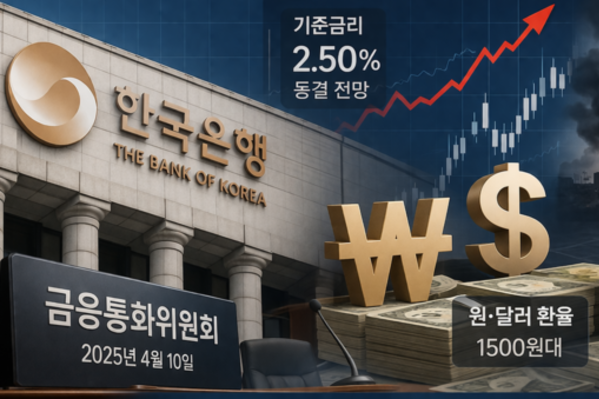 [기획]한국은행, 기준금리 전쟁 리스크에 ‘인하보다 동결’ 무게