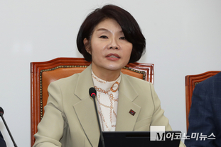 「M포토」 발언하는 한정애 정책위의장