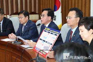 「M포토」 발언하는 송원석 원내대표