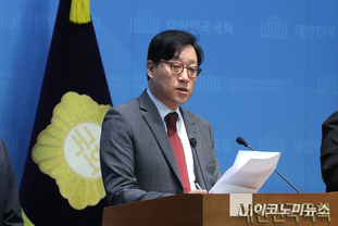 「M포토」 일명 ‘계곡 살인사건’ 변호 입장 밝히는 홍덕희 국민의힘 구로구청장 후보