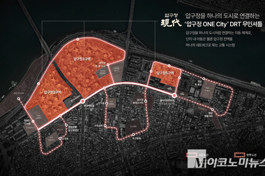 현대건설, DRT로 압구정 2·3·5구역 묶는다