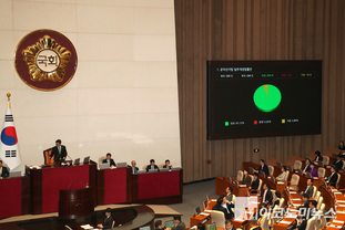 「M포토」 공직선거법 일부개정법률안 국회 통과